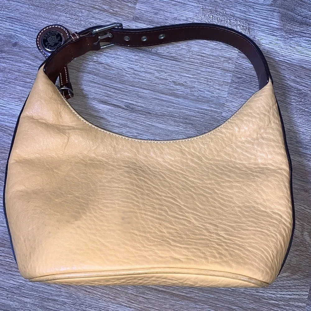 Dooney & Bourke leather hobo bag